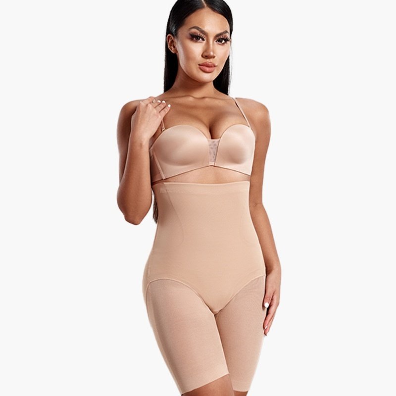 High-waist Sculpting Pants Belly Contracting Women's Postpartum Seamless Stretch - Image 4