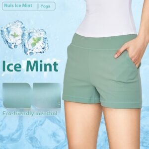 Ice Mint Nude Feeling Yoga Shorts