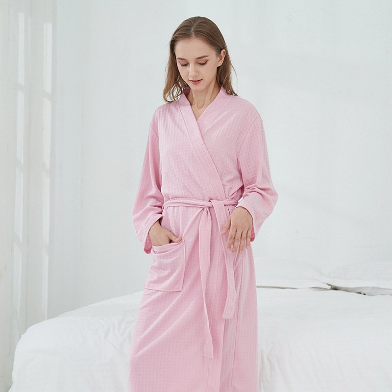 Couple Robes Sleepwear Women Men Loungewear Bathrobe - Image 5