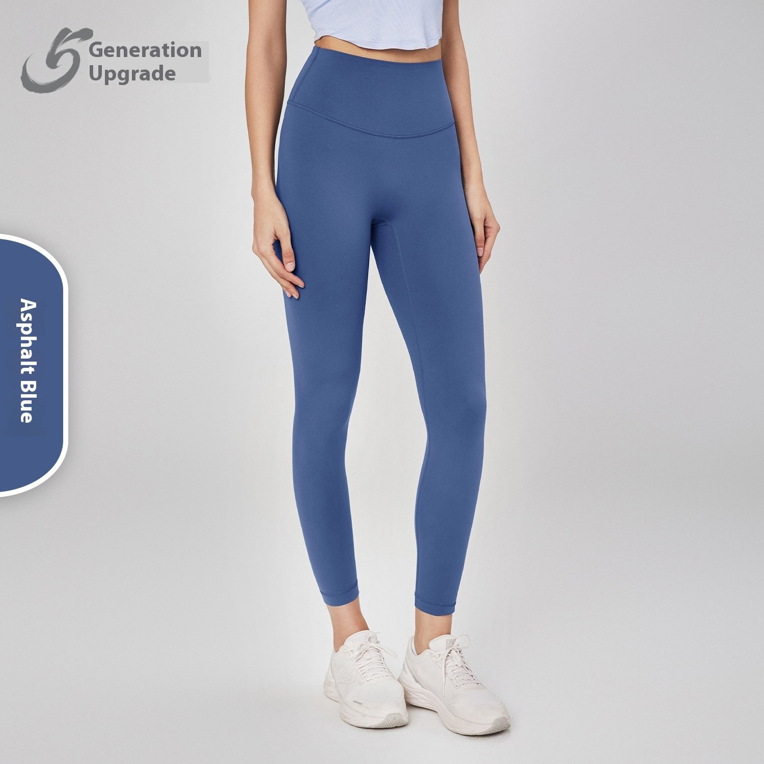 High Waist Hip Lift Anti-curling Tight Sports Pants - Image 7