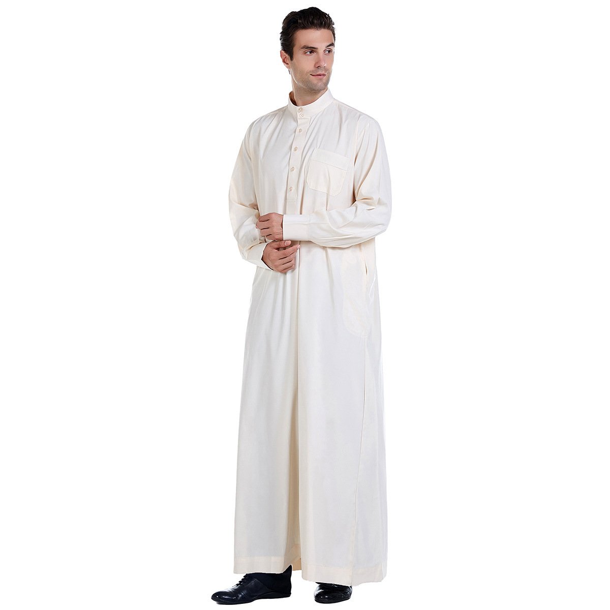 Muslim Arab Middle Eastern Men's Robe - Image 4