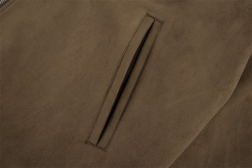 Men's Loose Embroidered Letters American Retro Jacket - Image 9