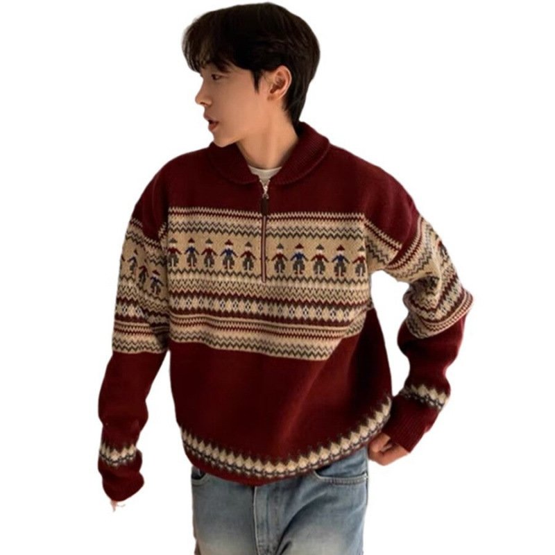 Deer Plush Sweater Trendy All-matching Artistic Fashion New - Image 6