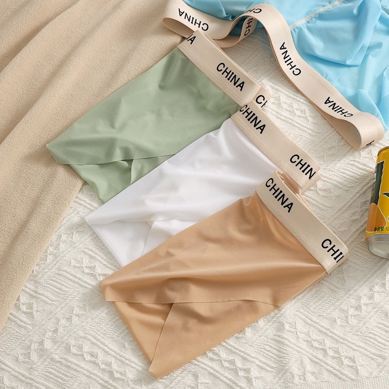 Triangle Underwear Men's Ice Silk Light Transparent Men's Nude Feel Low Waist - Image 2