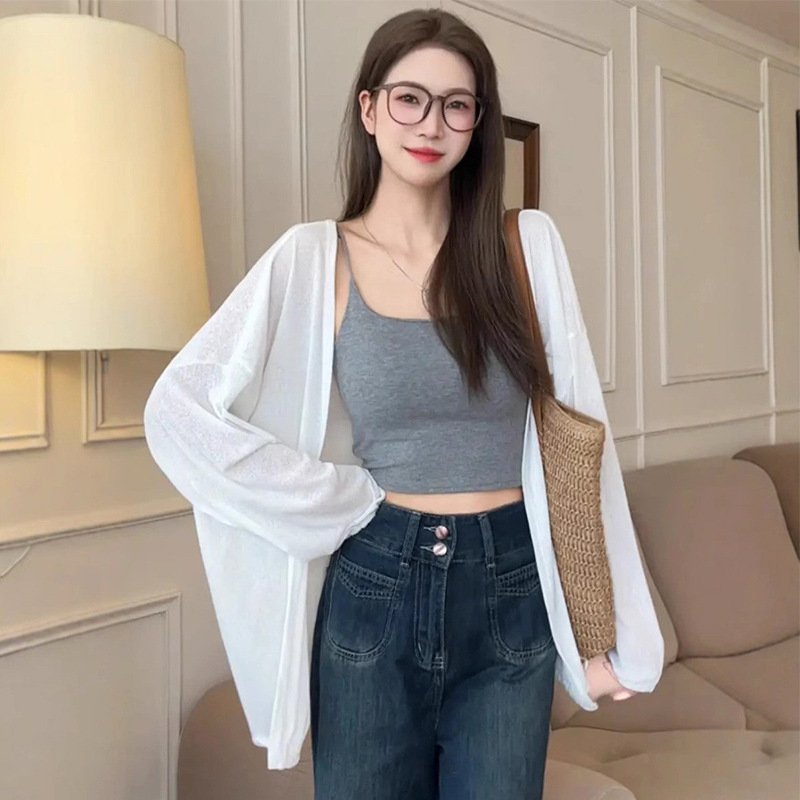 Women's Long-sleeved Sweater Sun Protection