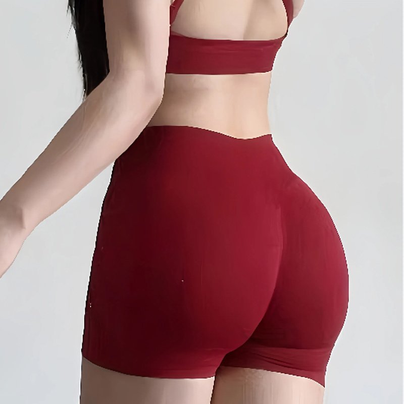 High-Waisted Yoga Shorts - Quick-Dry & Squat-Proof - Image 2
