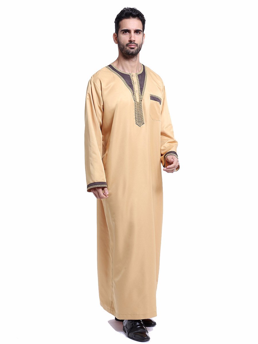 Muslim Arab Middle Eastern Men's Robe - Image 2