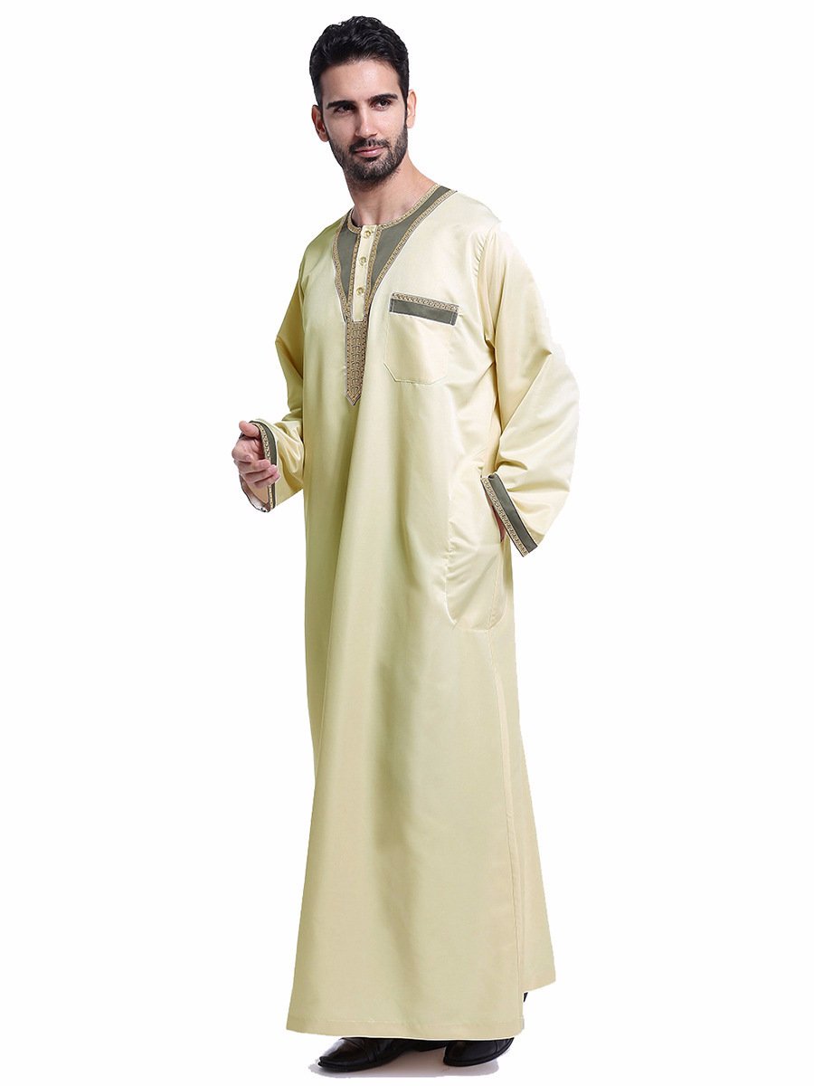 Muslim Arab Middle Eastern Men's Robe - Image 6