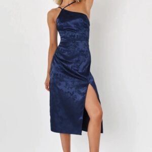 Temperament Waist-controlled Slimming Elegant National Style White Niche Dress