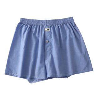 Loose Men's Underwear Solid Color Simple And Breathable