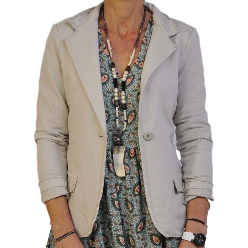 Lapel One Button Fashion Small Suit Ladies - Image 5