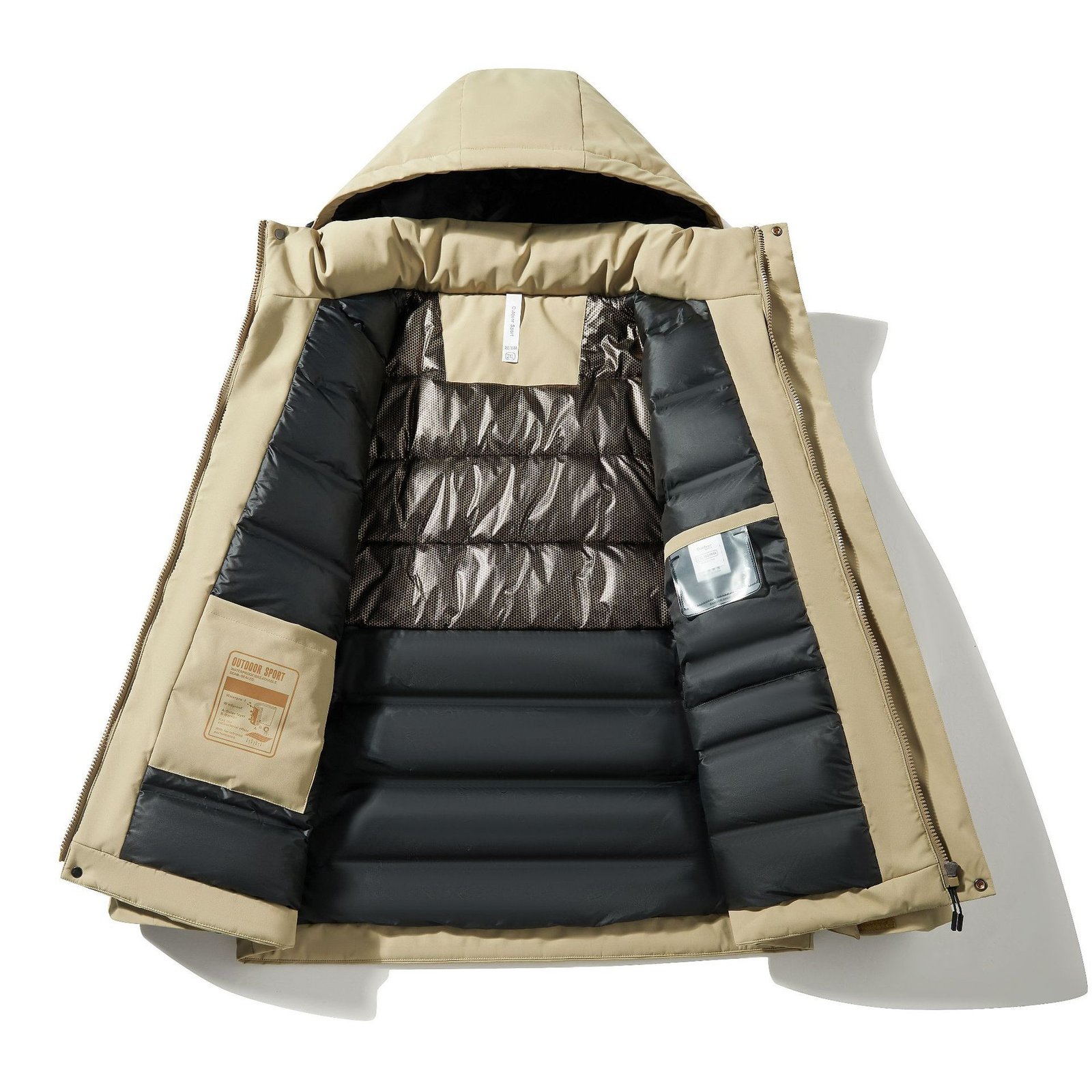 Cotton And Thickening Windproof Coldproof Warm Outdoor Mountaineering Jacket - Image 4