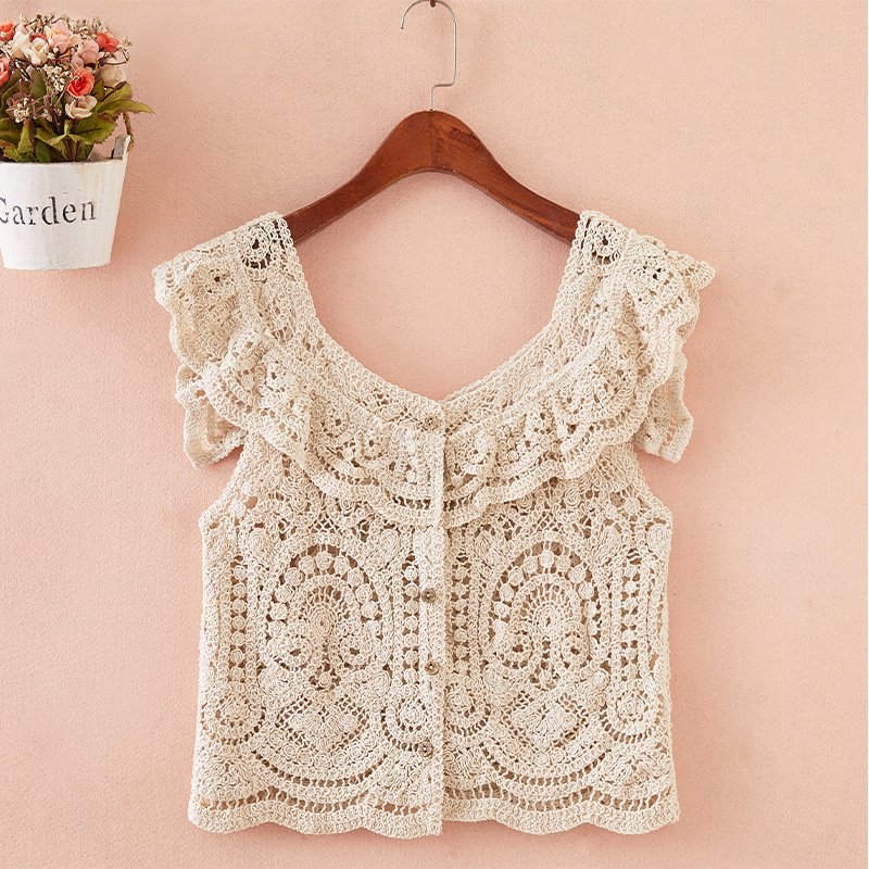 Sleeveless Vest Top Women's Small Sling Vest - Image 3
