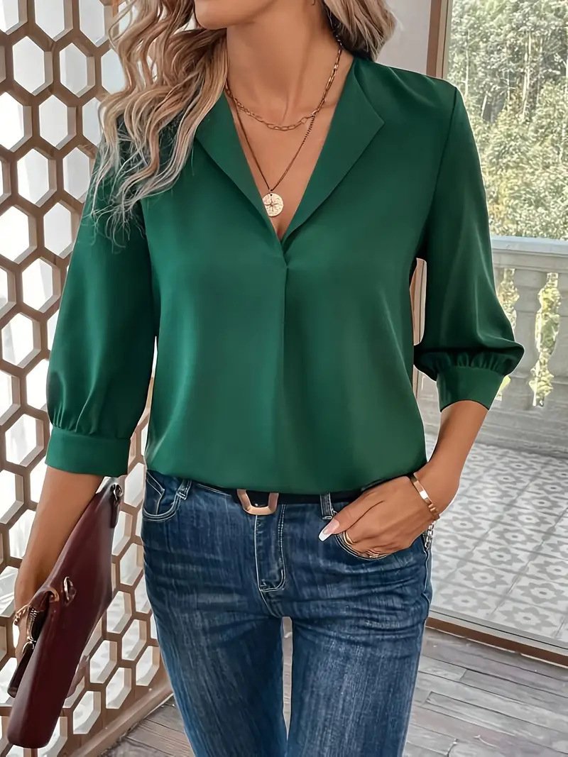 Women's Fashion Loose-fitting Long Sleeves Shirt - Image 6