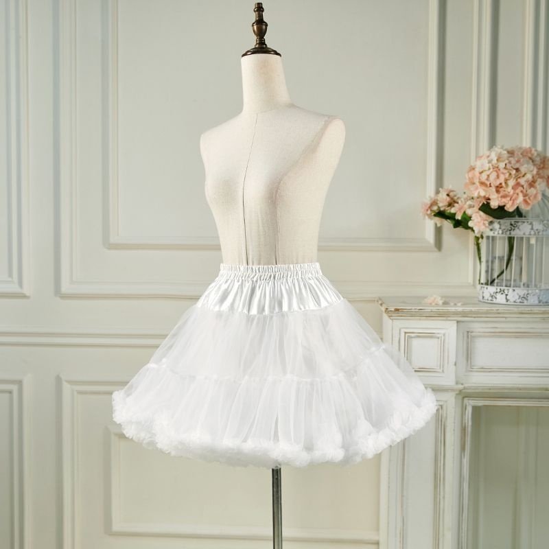 Crinoline Boneless Soft Veil Lolita Princess Pettiskirt Cotton Candy Clouds Crinoline - Image 2