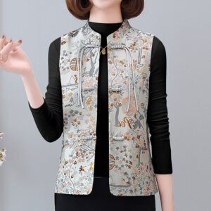 Women's Spring And Autumn Small Western Style New Chinese Vest