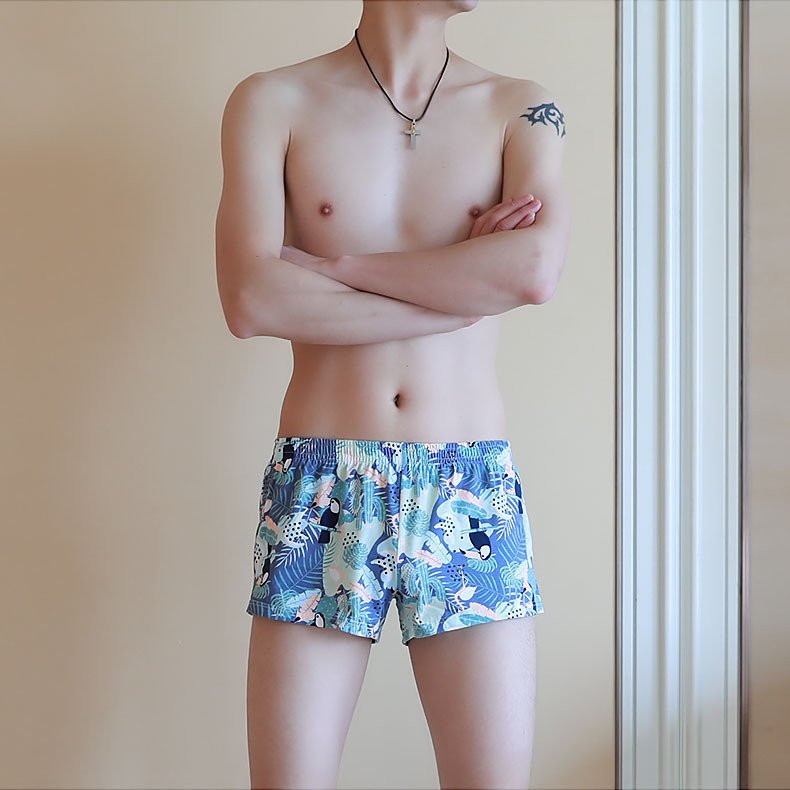 Men's Underwear Cotton Printed Boxers Loose Comfortable Personality Boxers - Image 8