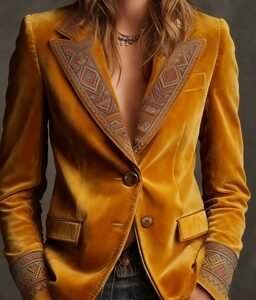 Casual Retro Stand Collar Coat