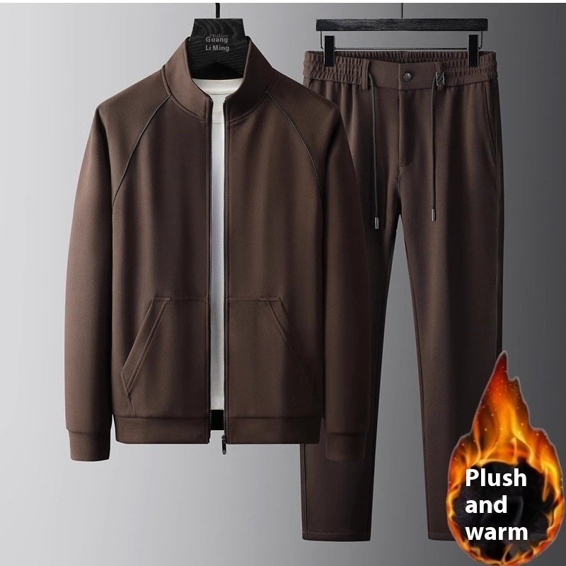 Stand Collar Casual All-match Sports Suit - Image 2