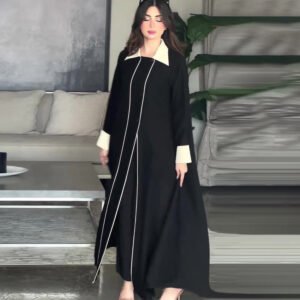 Women's Retro Biker's Mid-length Coat