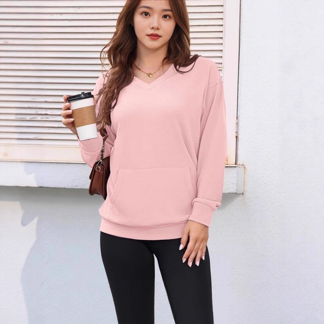 Women's Autumn And Winter Large Size Long Sleeve