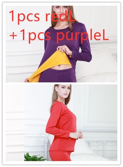 Plush Thermal Underwear Set Winter Keep Werm - Image 5