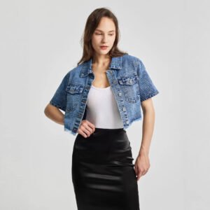 Casual Versatile Slimming Coat Denim Women's Wear Coat