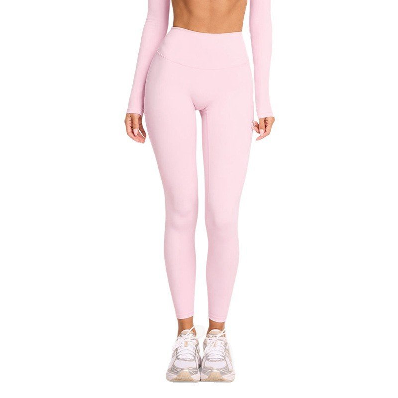 Long Hip Raise Shaping Fitness Waist Slimming Yoga Trousers For Women - Image 2