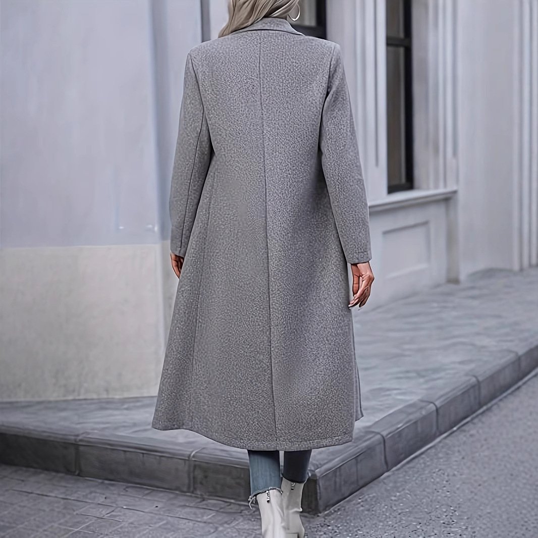 Lady Temperamental Overknee Thickened Coat - Image 2