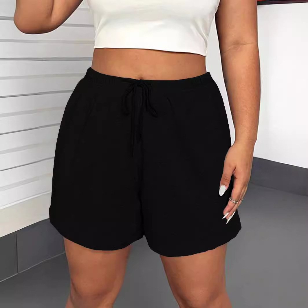 Fashion Drawstring Yoga Outdoor Exercise Shorts Women - Image 3