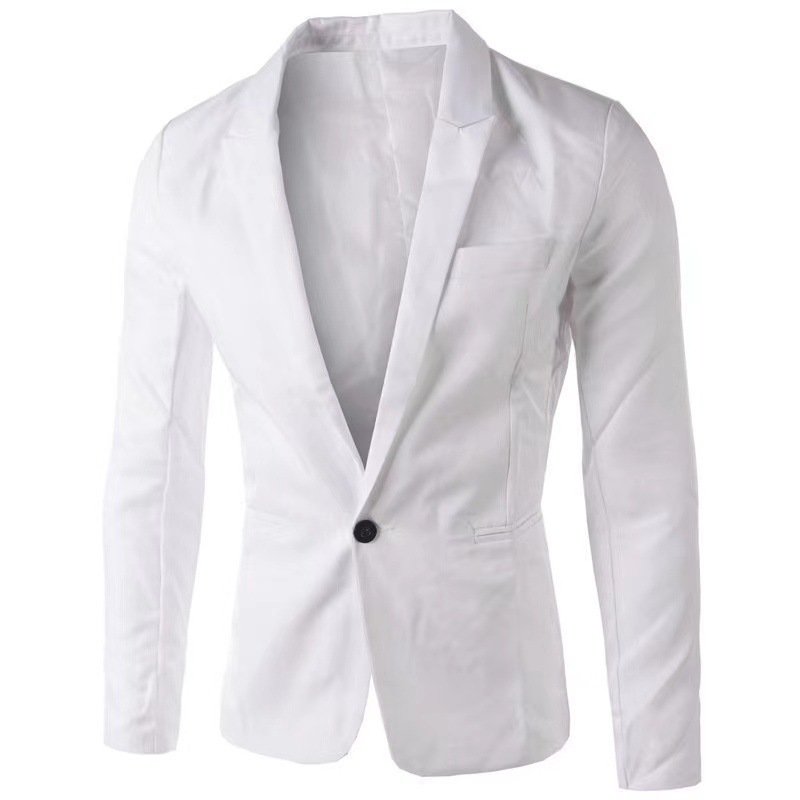 Fashion Men's Casual Single-breasted Small Suit - Image 6