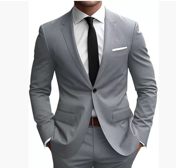 Two-piece Wedding Dinner Suit Jacket - Image 9