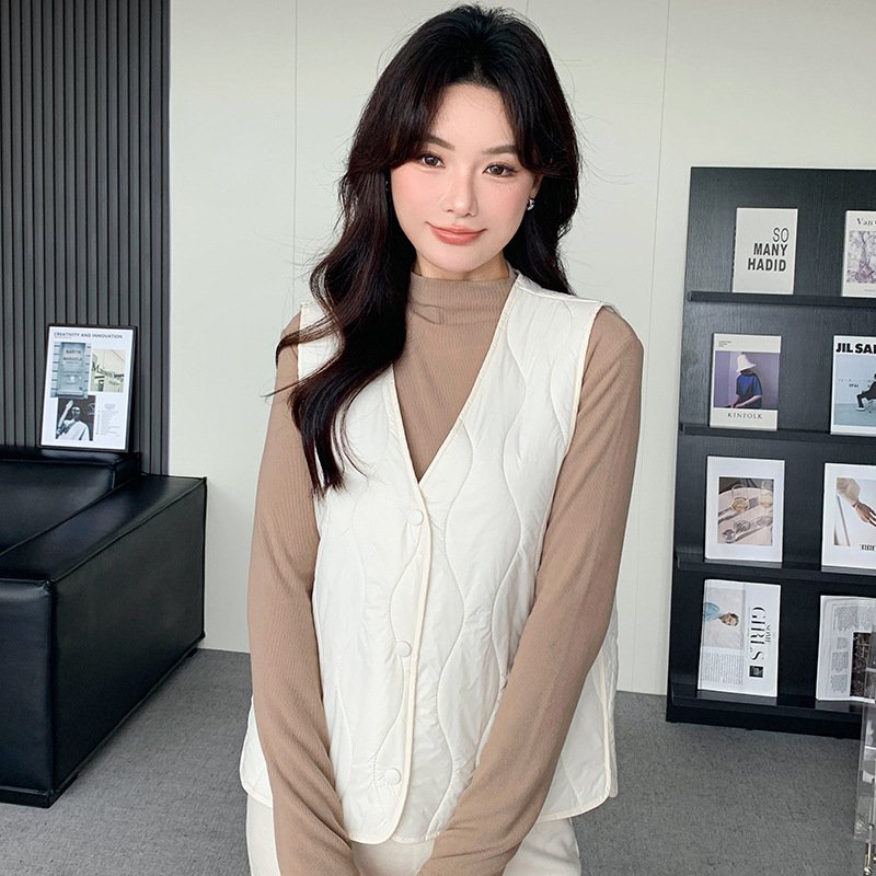 Loose Ultra-thin Women's Outer And Inner Wear Vest - Image 2
