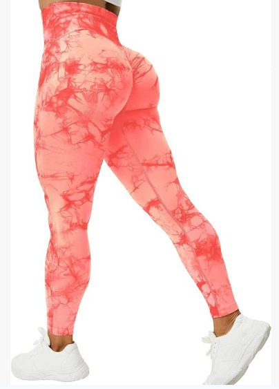 Smoke Series 2 Printed Sports Leggings Fitness Pants - Image 7