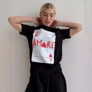 Women's Fashionable American-style All-matching Top