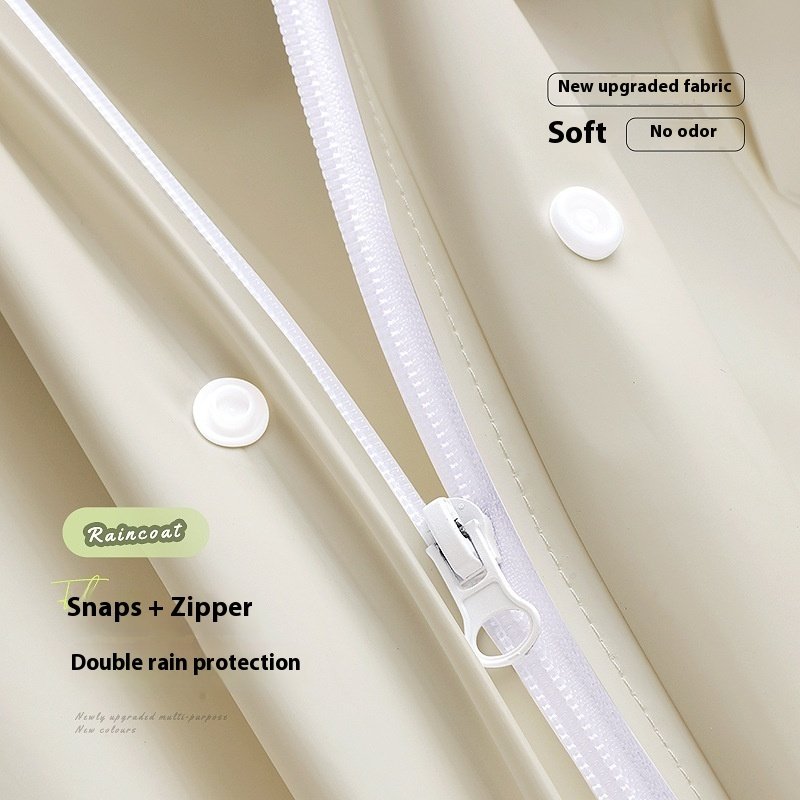 Raincoat Female Electric Battery Motorcycle Outerwear Single - Image 4