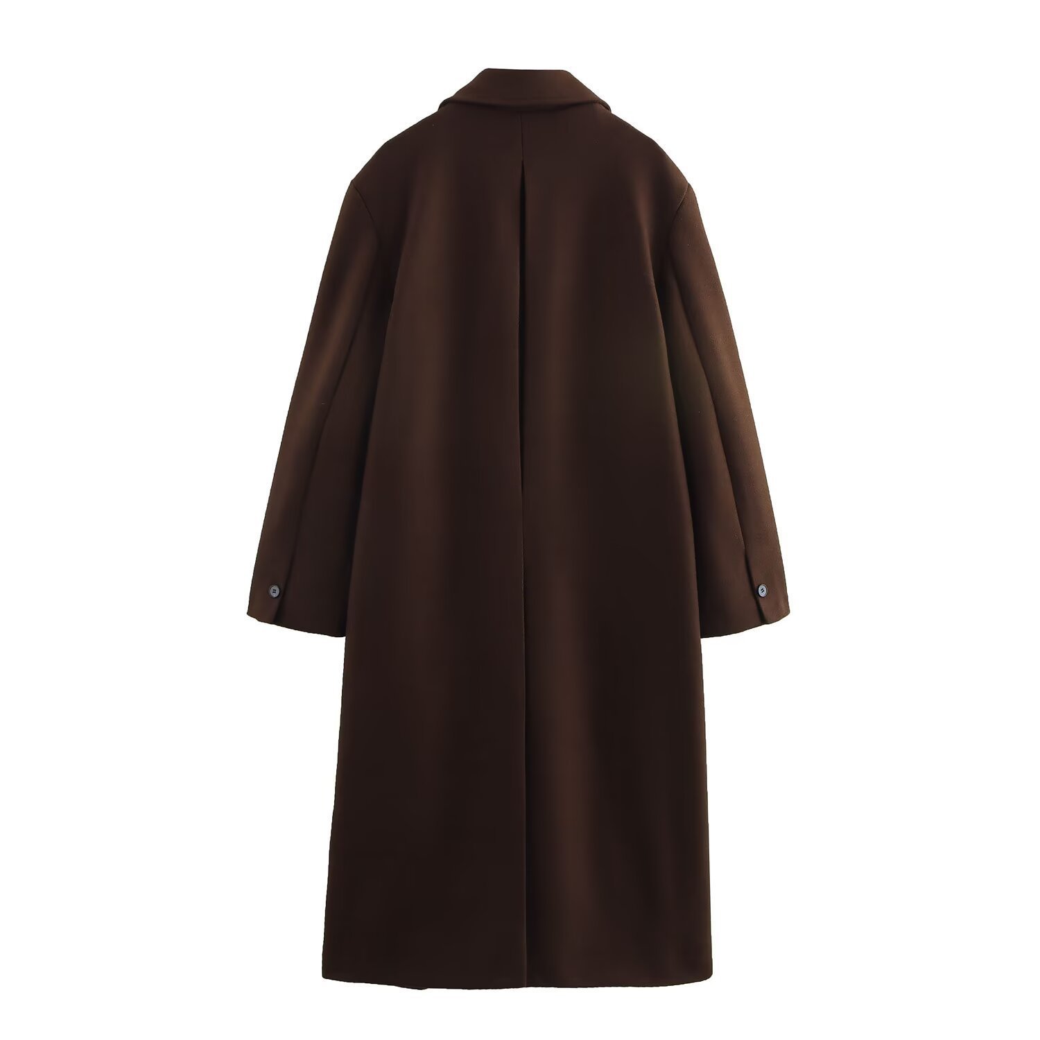 Fashionable All-match Casual Loose Blended Coat Coat Women's Top - Image 4