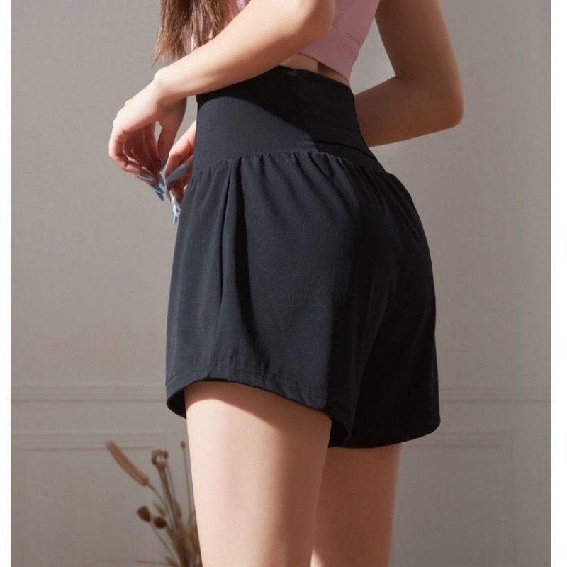 Fake Two-piece High Waist Belly Contracting White Sports Quick-drying Women - Image 2