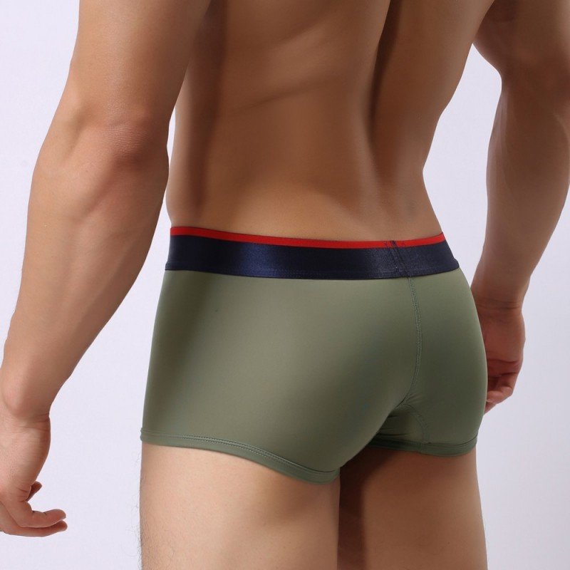 Ice Silk Men's New Boxers Ultra-thin Fashion Transparent - Image 4