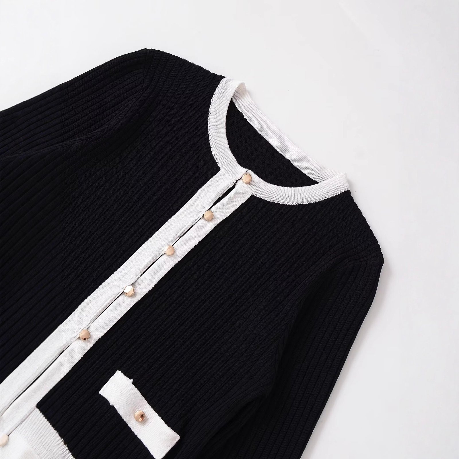 Women's Fashion Casual Simple Stitching Coat - Image 3