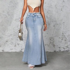 Fashion Temperament Leisure Women's Denim Dress