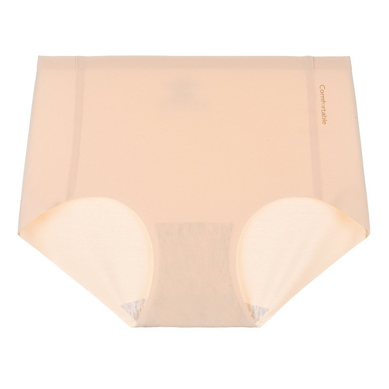 Ice Silk Underwear For Women Traceless Mid Waist Cotton Crotch Antibacterial - Image 7