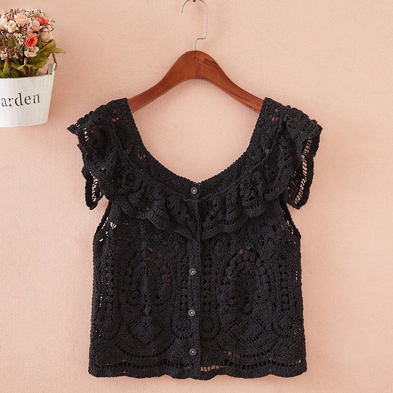 Sleeveless Vest Top Women's Small Sling Vest