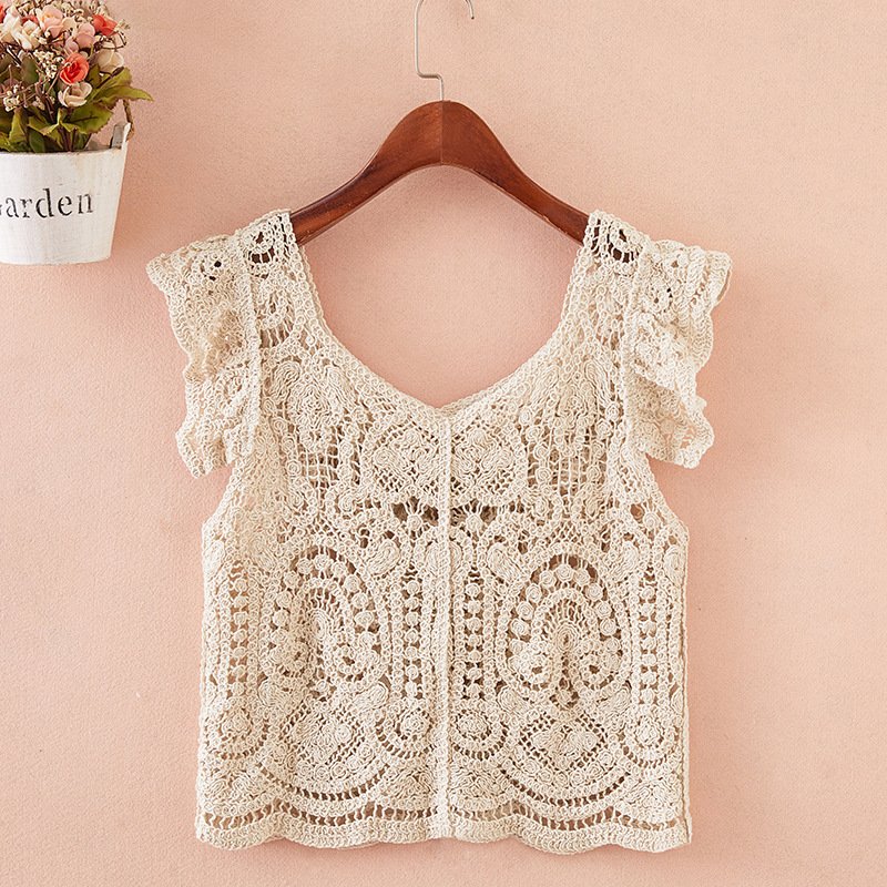 Sleeveless Vest Top Women's Small Sling Vest - Image 4