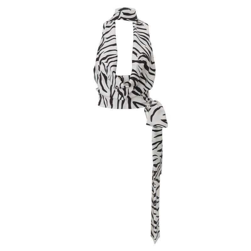 V-neck Hot Girl Trendy Wild Vest Fashion Halter Top - Image 5