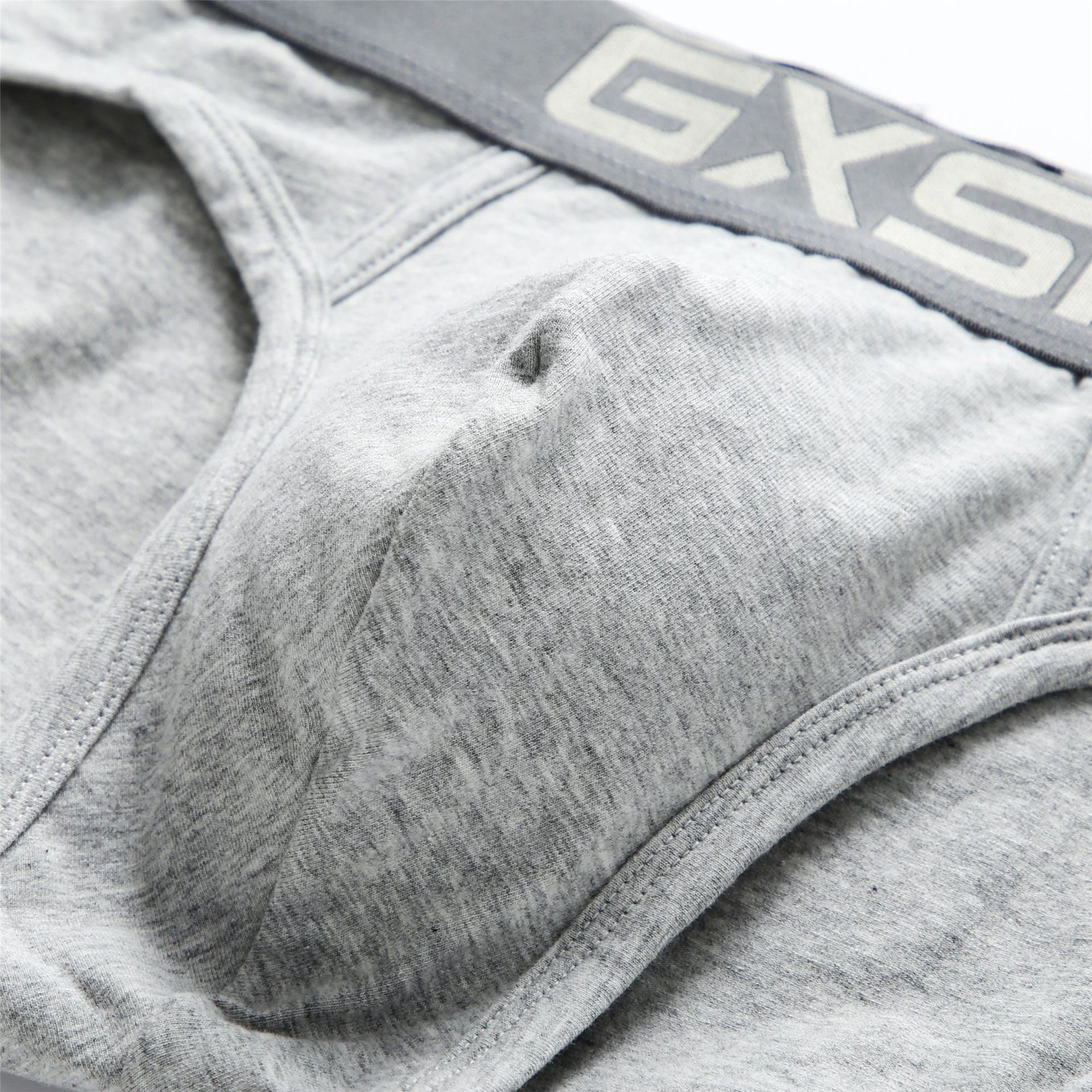 New Men's Purified Cotton Underwear Low Waist Sexy Breathable Comfortable Solid Color - Image 4