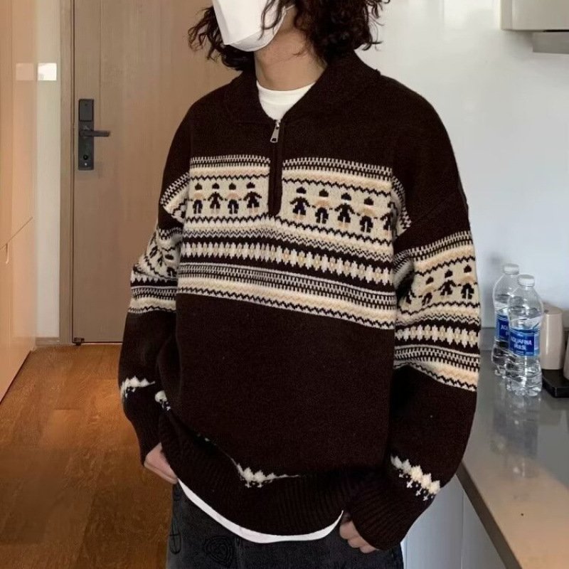 Deer Plush Sweater Trendy All-matching Artistic Fashion New - Image 3