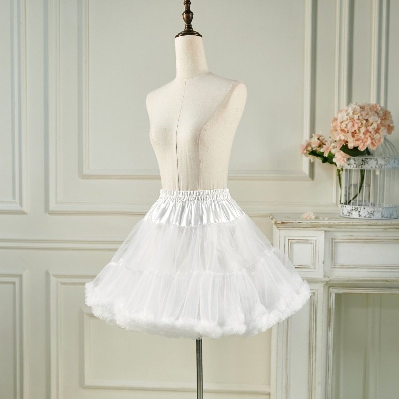 Crinoline Boneless Soft Veil Lolita Princess Pettiskirt Cotton Candy Clouds Crinoline - Image 7