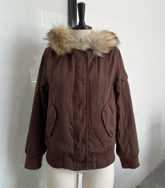 American Retro Hooded Jacket Short Coat - Image 3