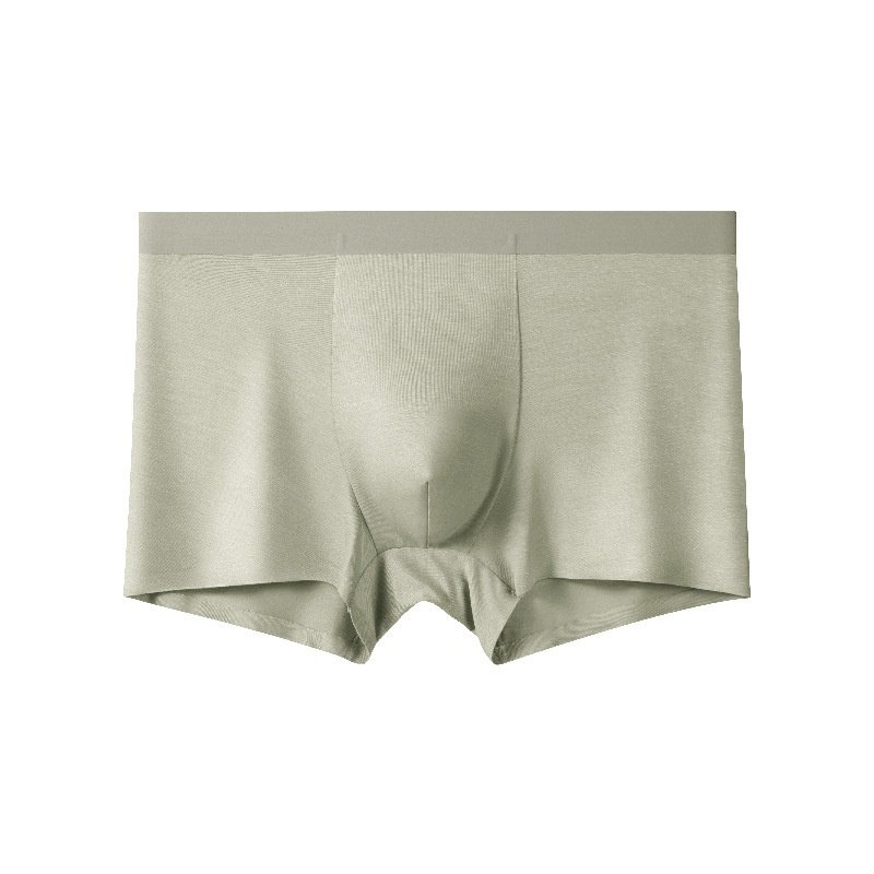 Bamboo Fiber Seamless Men's Underwear Breathable Mid Waist - Image 2